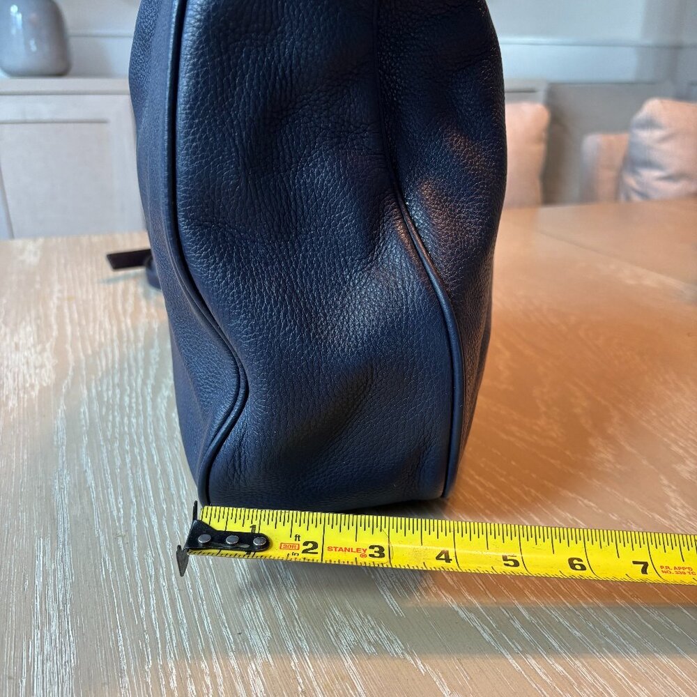 Marc by Marc Jacobs Navy Too Hot to Handle Leather Hobo Handbag - Picture 3 of 9